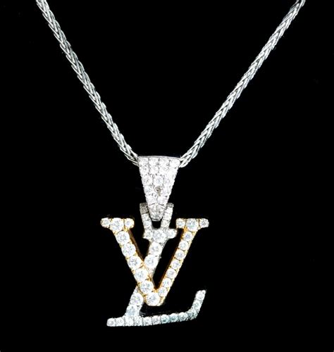 diamond louis vuitton|louis vuitton diamond necklace.